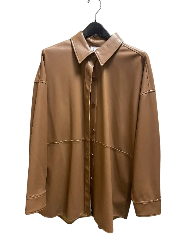 Jacket Other By Joseph Ribkoff In Brown, Size: Xl