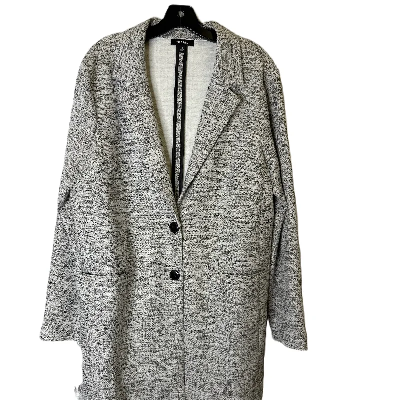 Jacket Other By Torrid In Grey, Size: 2x