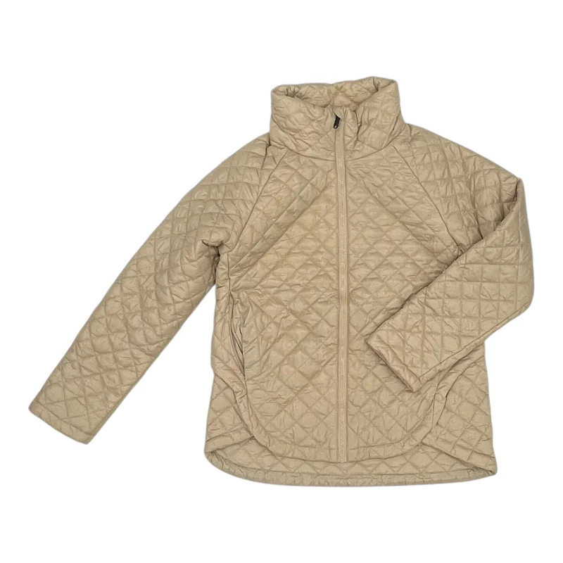 Jacket Puffer & Quilted By Sam Edelman In Tan, Size:M