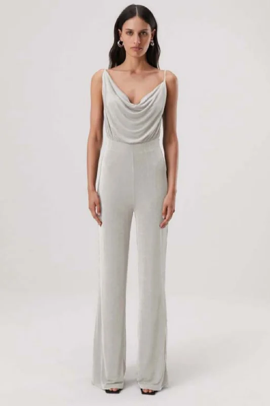 Misha Moyra Pantsuit - Silver Cloud