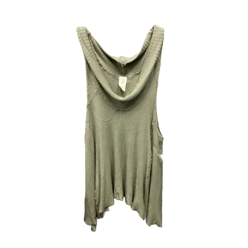 Top Sleeveless By We The Free In Green, Size: S