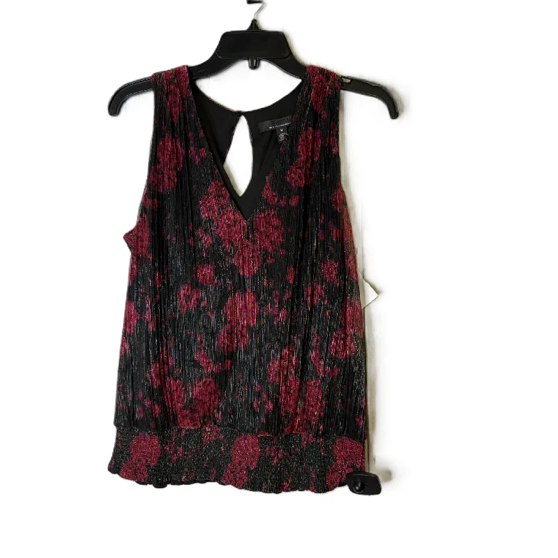 Top Sleeveless By White House Black Market In Red, Size: M