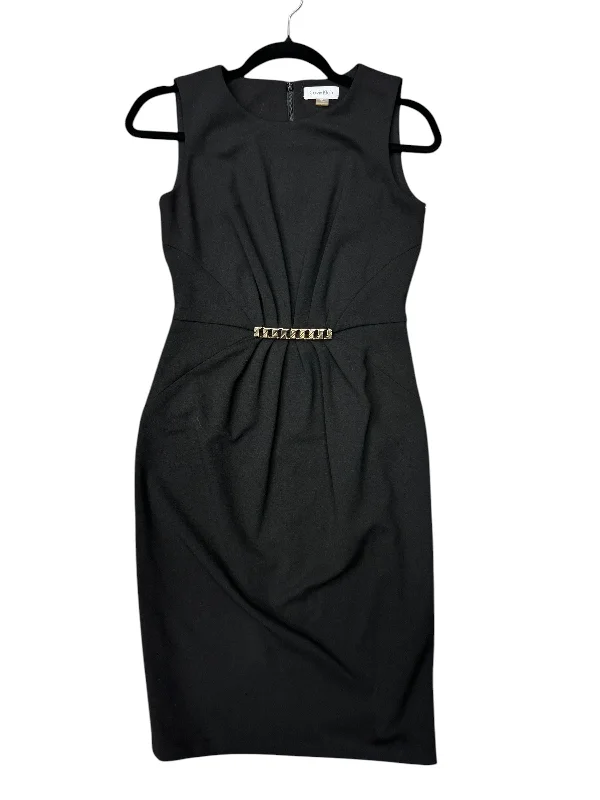 Dress Casual Short By Calvin Klein In Black, Size: 2