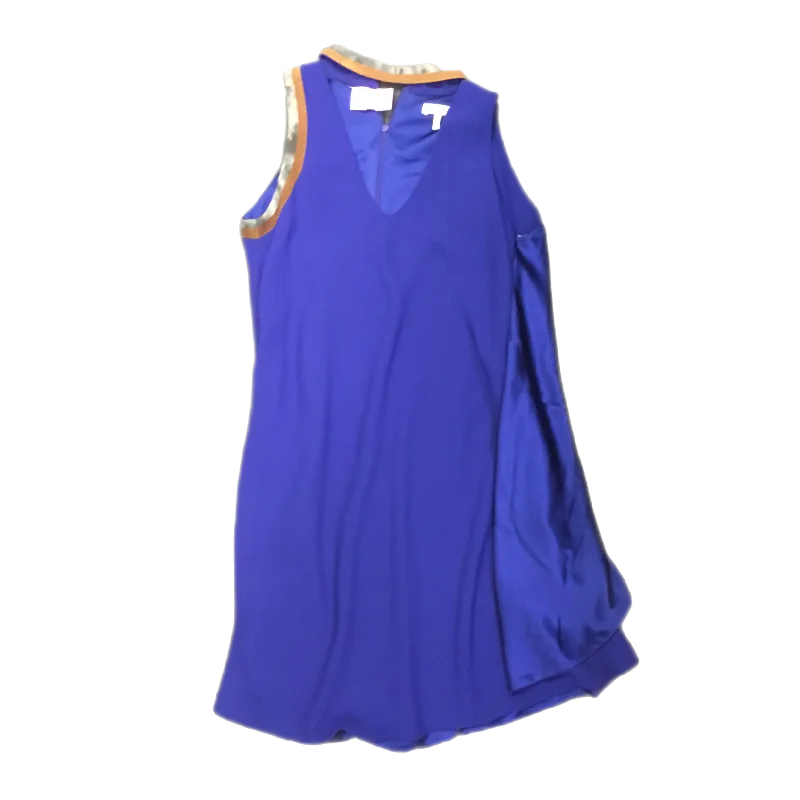 Dress Casual Short By Clothes Mentor In Blue, Size: M