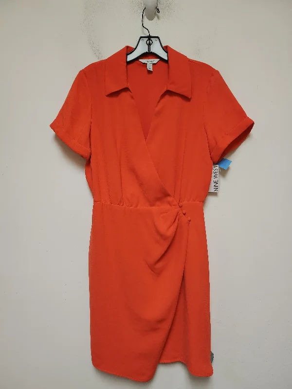 Dress Casual Short By Nine West Apparel In Red, Size: M