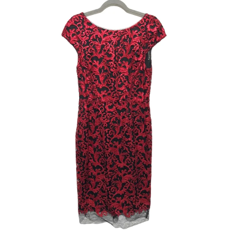 Dress Party Short By Antonio Melani In Black & Red, Size: 6