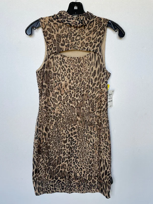 Dress Party Short By Bar Iii In Animal Print, Size: S