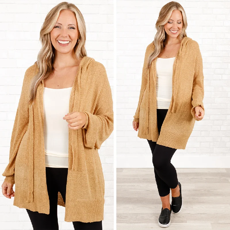 Chill With Me Cardigan, Taupe