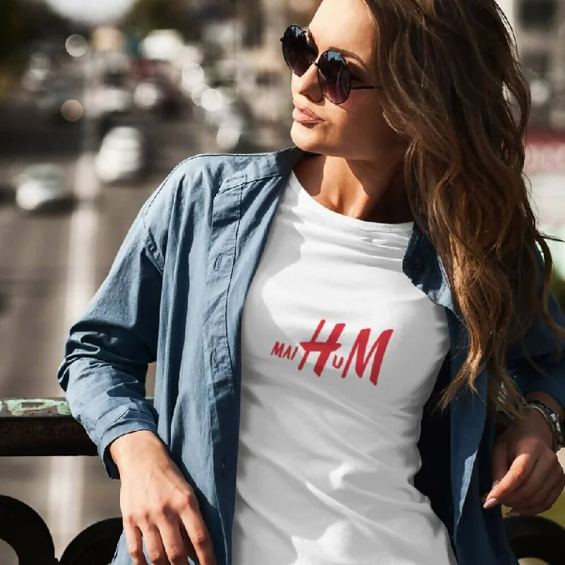 [Clearance Sales] Mai Hum Crew Neck S-Sleeve T-shirt