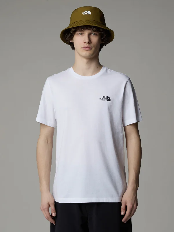 T-shirt Regular Fit con Logo Bianco